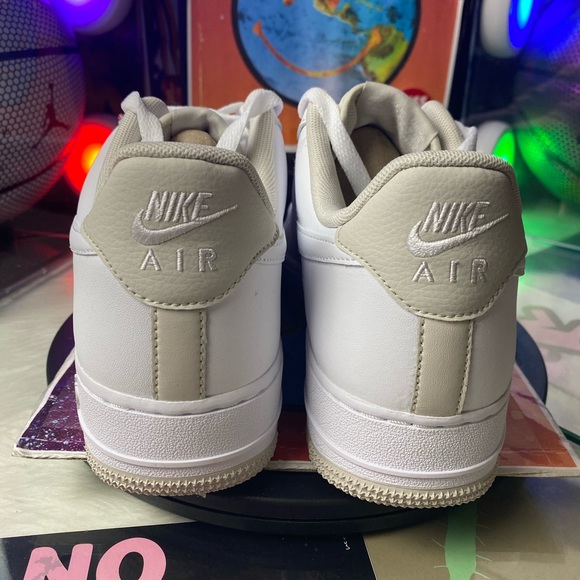 🆕 Nike	Air Force 1 Low White Light Bone - Womens - Picture 4 of 10
